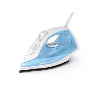 Plancha vapor philips easyspeed azul claro