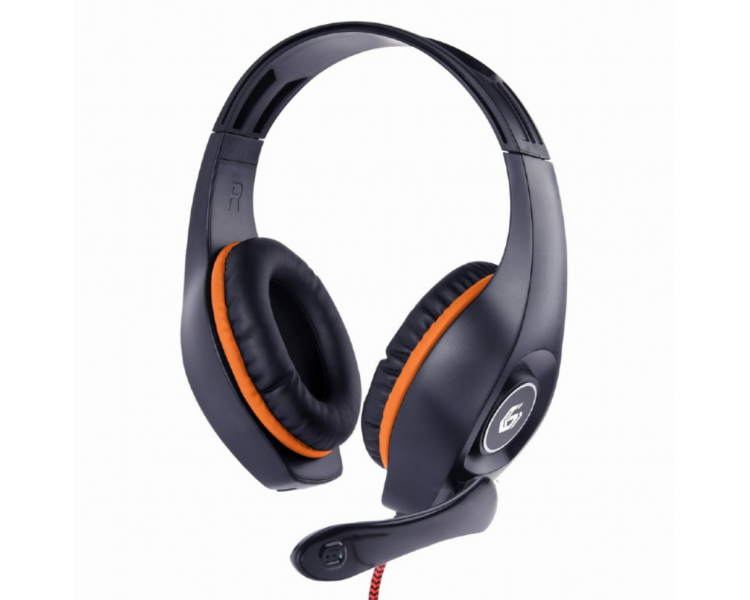 AURICULARES GEMBIRD NARANJA NEGRO 35MM