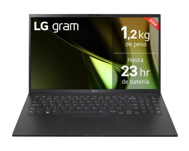 PORTATIL LG GRAM i7 155H 16GB 512GB 156 WQXGA FREEDOS