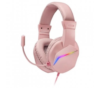 Auriculares mars gaming mh122 rosa