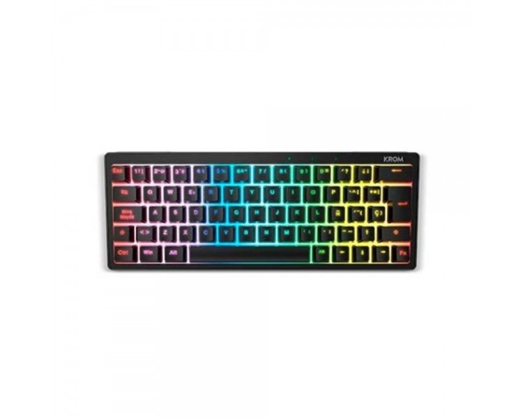 Teclado gaming krom kreator negro