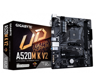 PLACA BASE GIGABYTE A520M K V2 AM4 MATX 2XDDR4