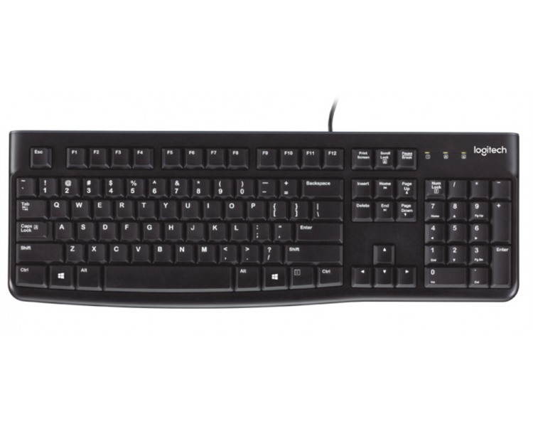 TECLADO LOGITECH K120 OEM USB NEGRO