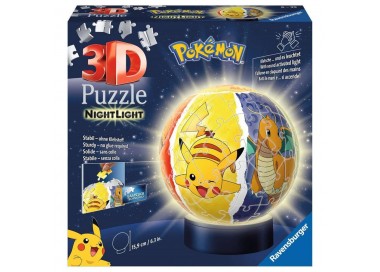Puzzle 3d ravensburger nightlamp pokemon