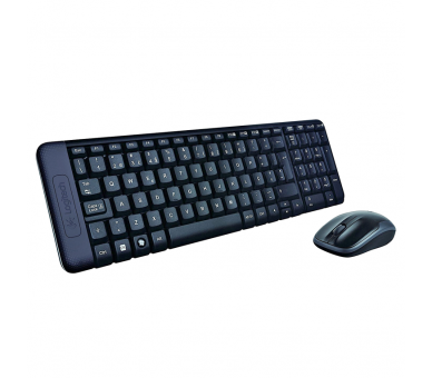 COMBO TECLADO RATON LOGITECH MK220 RF INALAMBRICO NEGRO