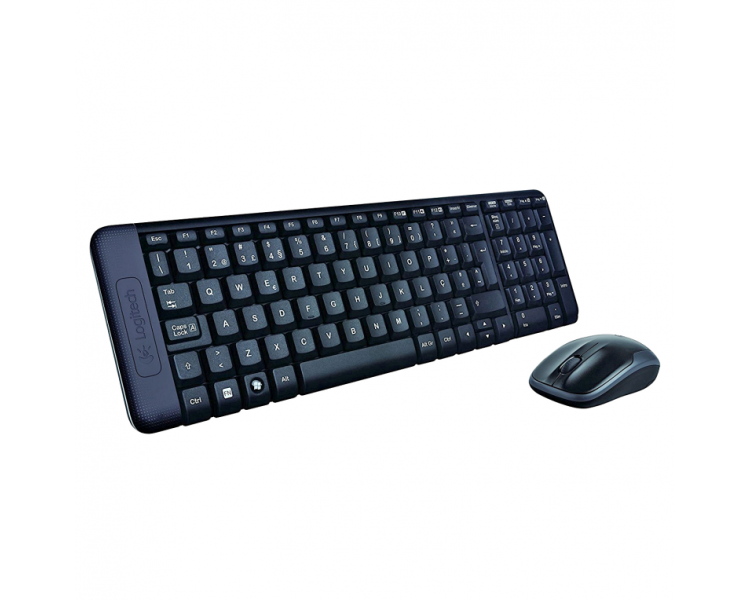 COMBO TECLADO RATON LOGITECH MK220 RF INALAMBRICO NEGRO