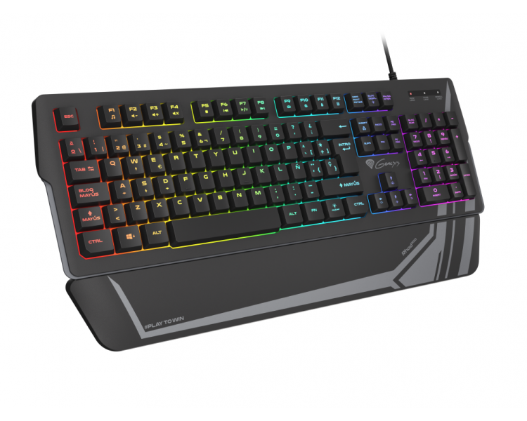 TECLADO GAMING GENESIS RHOD 350 RGB BACKLIGHT