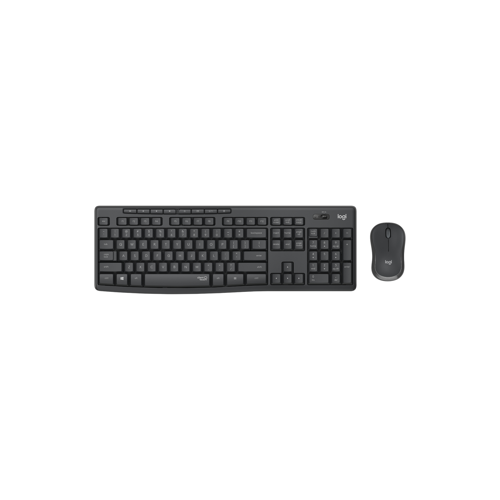 COMBO TECLADO RATON LOGITECH MK295 RF INALAMBRICO NEGRO