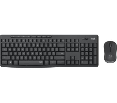 COMBO TECLADO RATON LOGITECH MK295 RF INALAMBRICO NEGRO