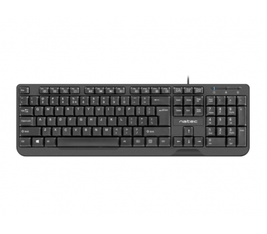 TECLADO NATEC TROUT SLIM NEGRO