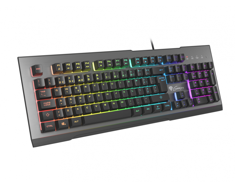 TECLADO GAMING GENESIS RHOD 500 RGB PORTUGUES RETROILUMINADO ALUMINIO