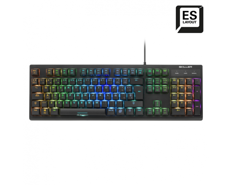 TECLADO GAMING SHARKOON SHARK SKILLER SGK30 BLUE