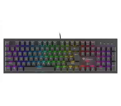 TECLADO GAMING GENESIS THOR 300 RGB MECANICO SWITCH OUTEMU MARRON