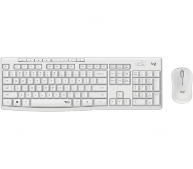 COMBO TECLADO RATON LOGITECH MK295 RF INALAMBRICO BLANCO