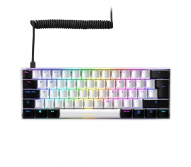 TECLADO GAMING SHARKOON SKILLER SGK50 S4 KAILH RED ES BLANCO