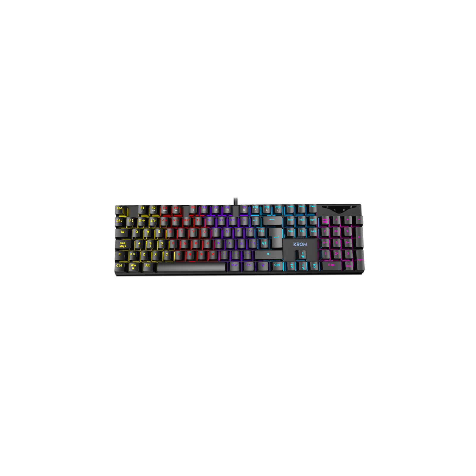 TECLADO GAMING KROM KASIC