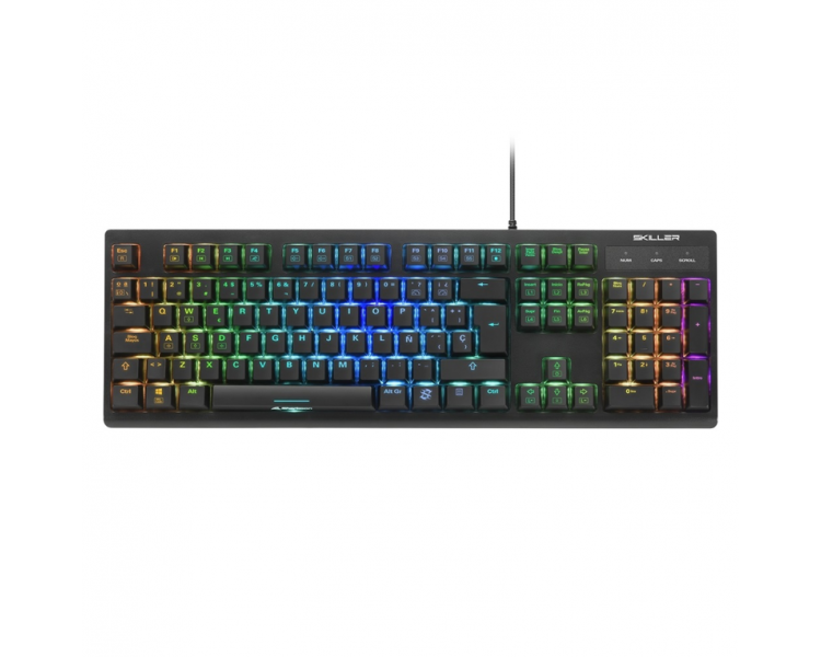 TECLADO GAMING SHARKOON SHARK SKILLER SGK30 BLUE PORTUGUES