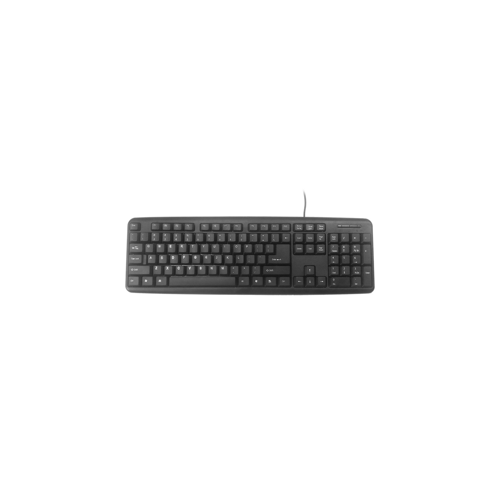 TECLADO GEMBIRD USB NEGRO DISENO EEUU