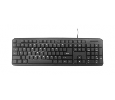 TECLADO GEMBIRD USB NEGRO DISENO EEUU