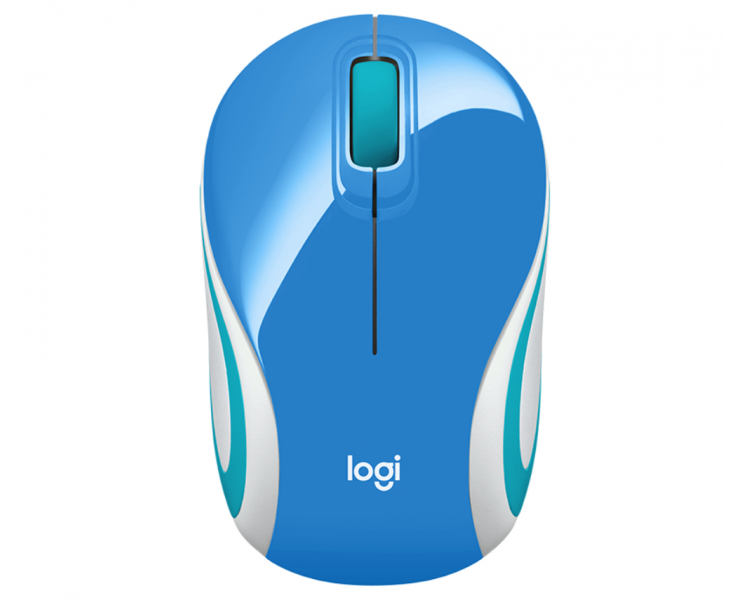 RATON LOGITECH M187 INALAMBRICO AZUL