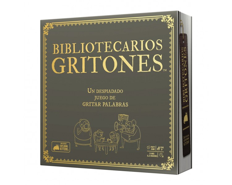 Juego mesa bibliotecarios gritones edad recomendada