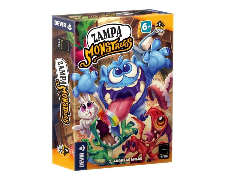 Juego mesa devir zampa monstruos