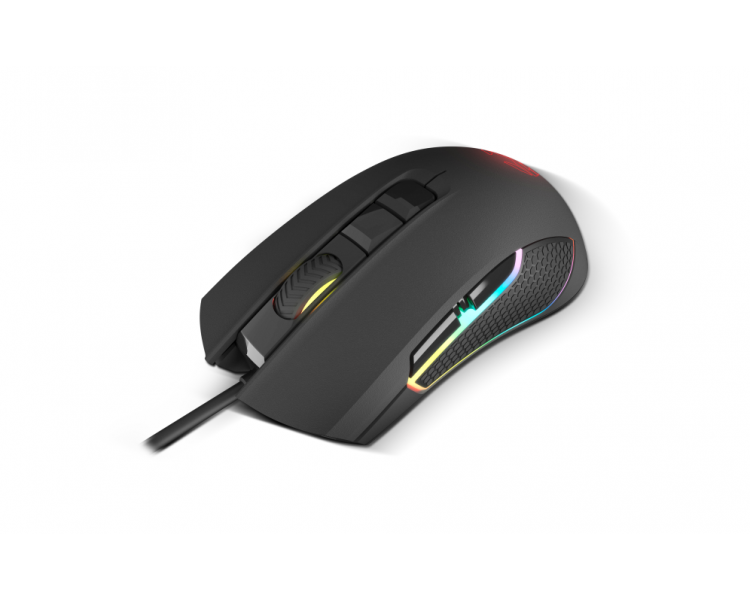 RATON GAMING KROM KOLT RGB AMBIDEXTRO NEGRO 4000 DPI