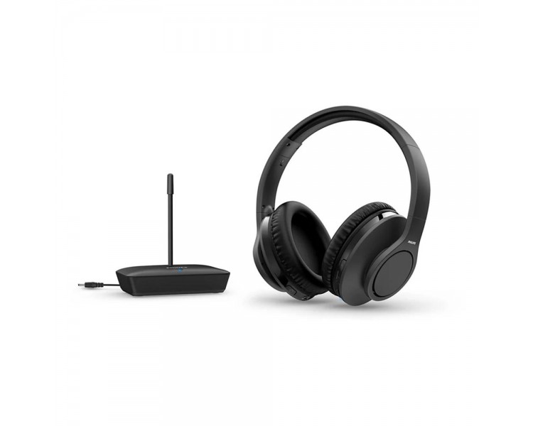 Auriculares philips tah6005 10bk inalambrico negro