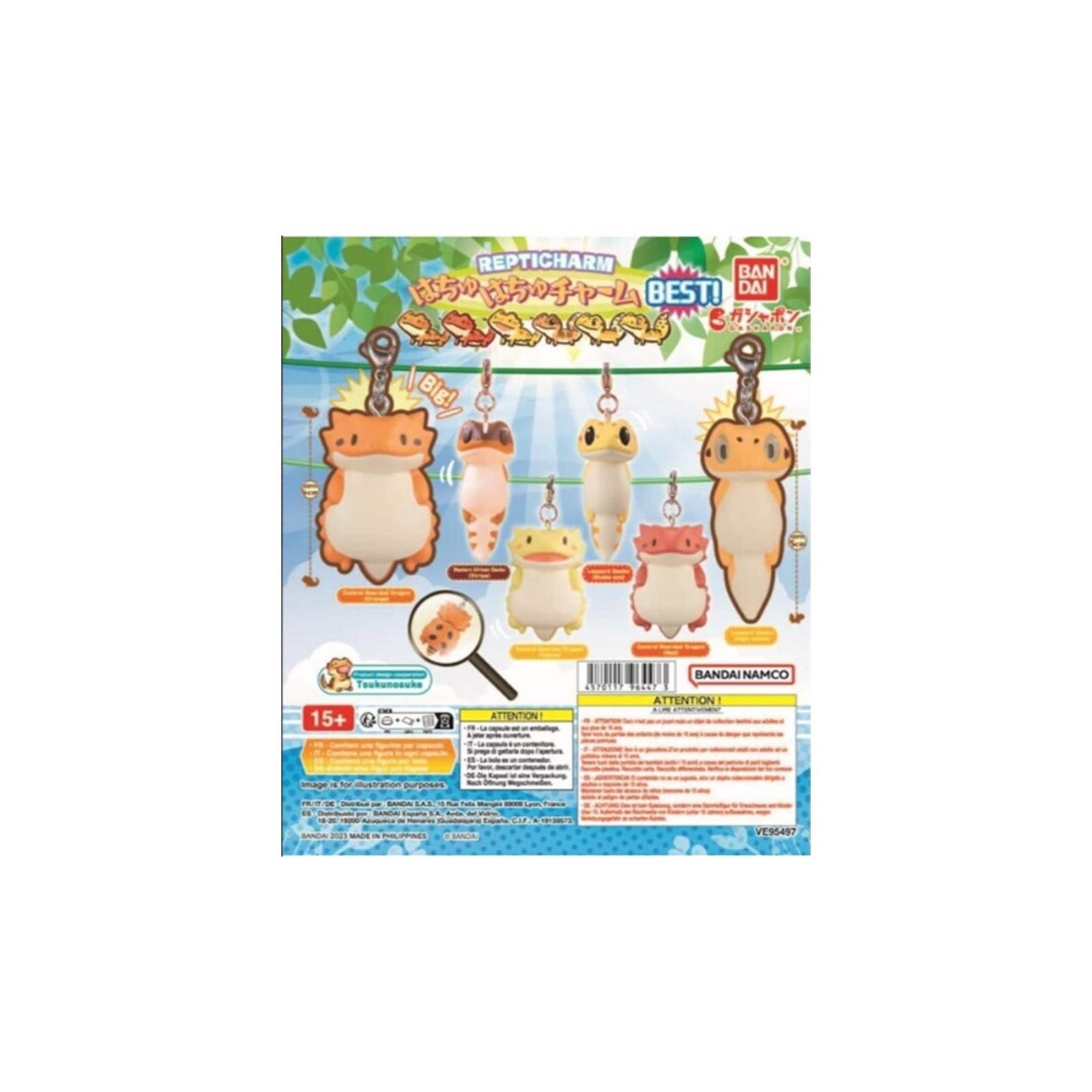 Set gashapon 40 unidades hachuhachu charm