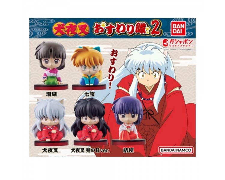 Surtido bandai 30 bolas inuyasha osuwaritai