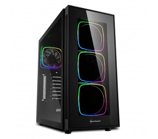 Caja sharkoon tg6 atx 2 x