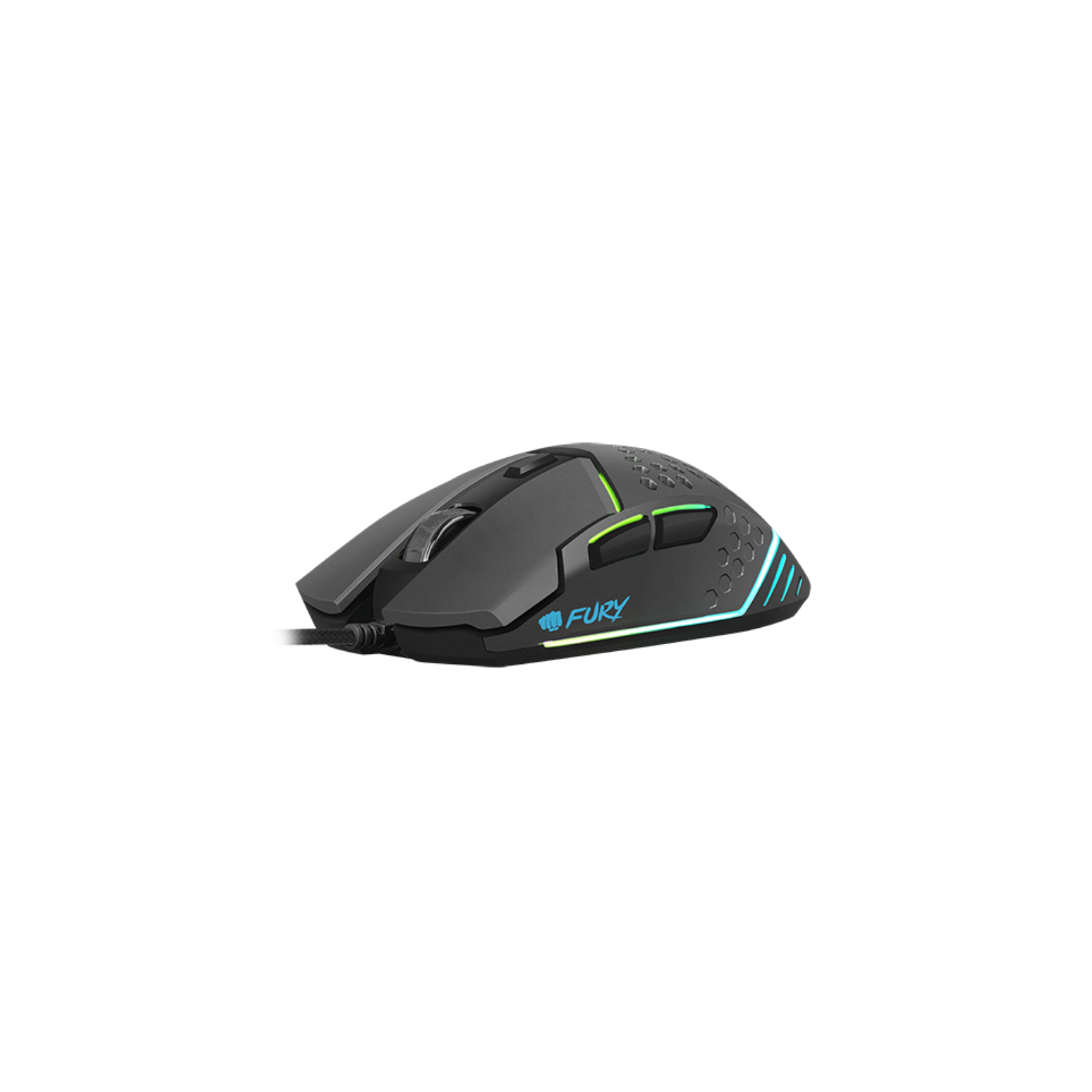 RATON GAMING FURY BATTLER RGB 6400 DPI