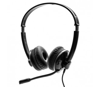 Auriculares nilox microfono control volumen negro