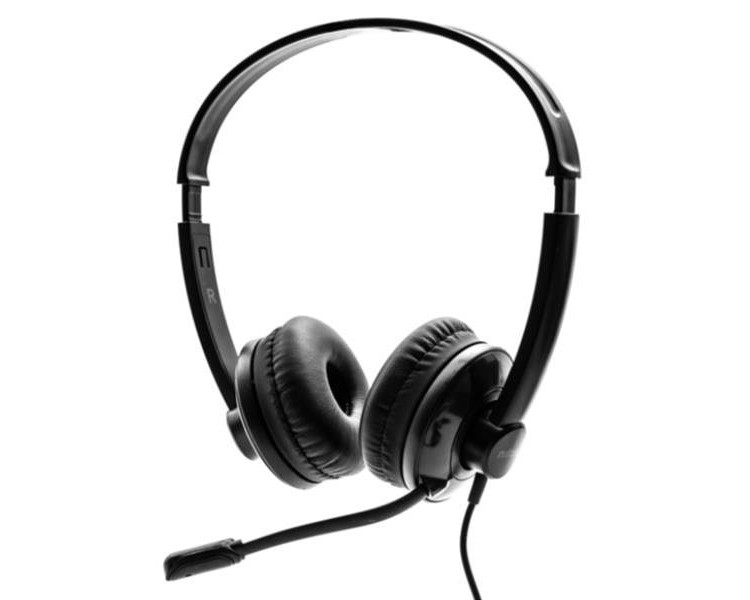 Auriculares nilox microfono control volumen negro