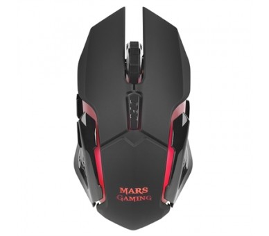 Mouse raton mars gaming optico wireless