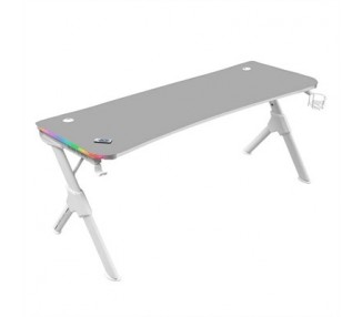 Mesa mars gaming mgdxlrgbw blanco 160cm