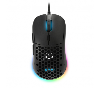 RATON GAMING SHARKOON LIGHT2 180 RGB NEGRO