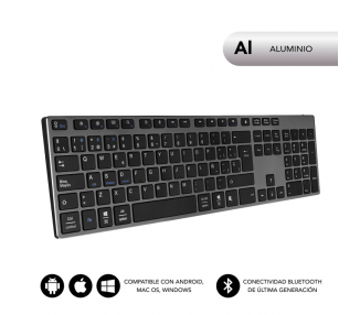 TECLADO SUBBLIM KEYBOARD ADVANCE EXTENDED GREY