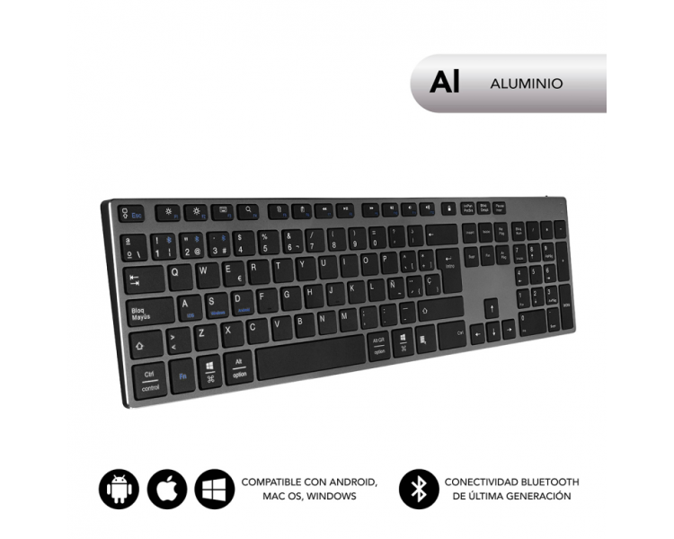 TECLADO SUBBLIM KEYBOARD ADVANCE EXTENDED GREY