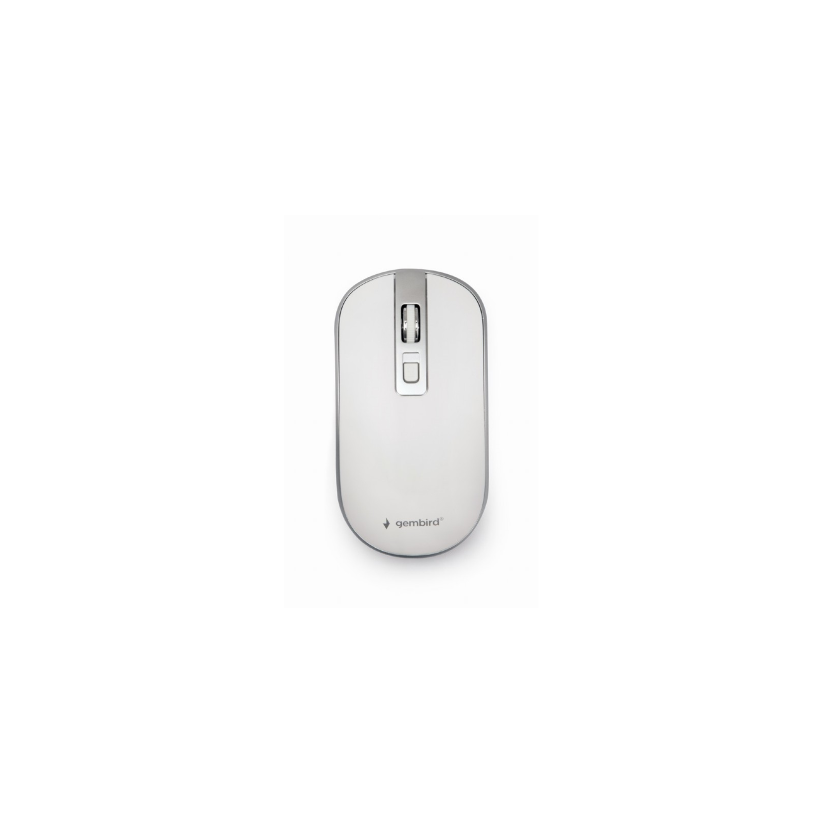 RATON GEMBIRD WIRELESS OPTICAL WHITE SILVER