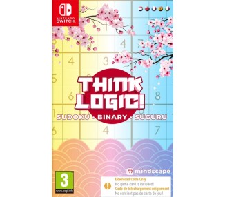 Think Logic! Sudoku - Binary - Suguru (Code in Box)