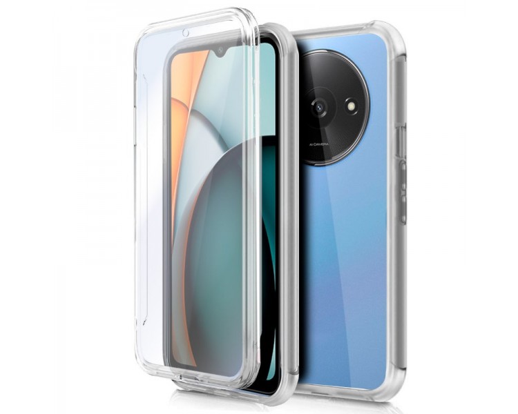 COOL FUNDA SILICONA 3D XIAOMI REDMI A3 (TRASPARENTE FRONTAL+TRASERA)