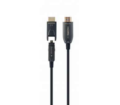 CABLE AOC HDMI D A DE ALTA VELOCIDAD CON ETHERNET AOC PREMIUM SERIES 50 M