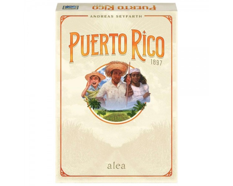 Juego mesa ravensburger puerto rico 1897