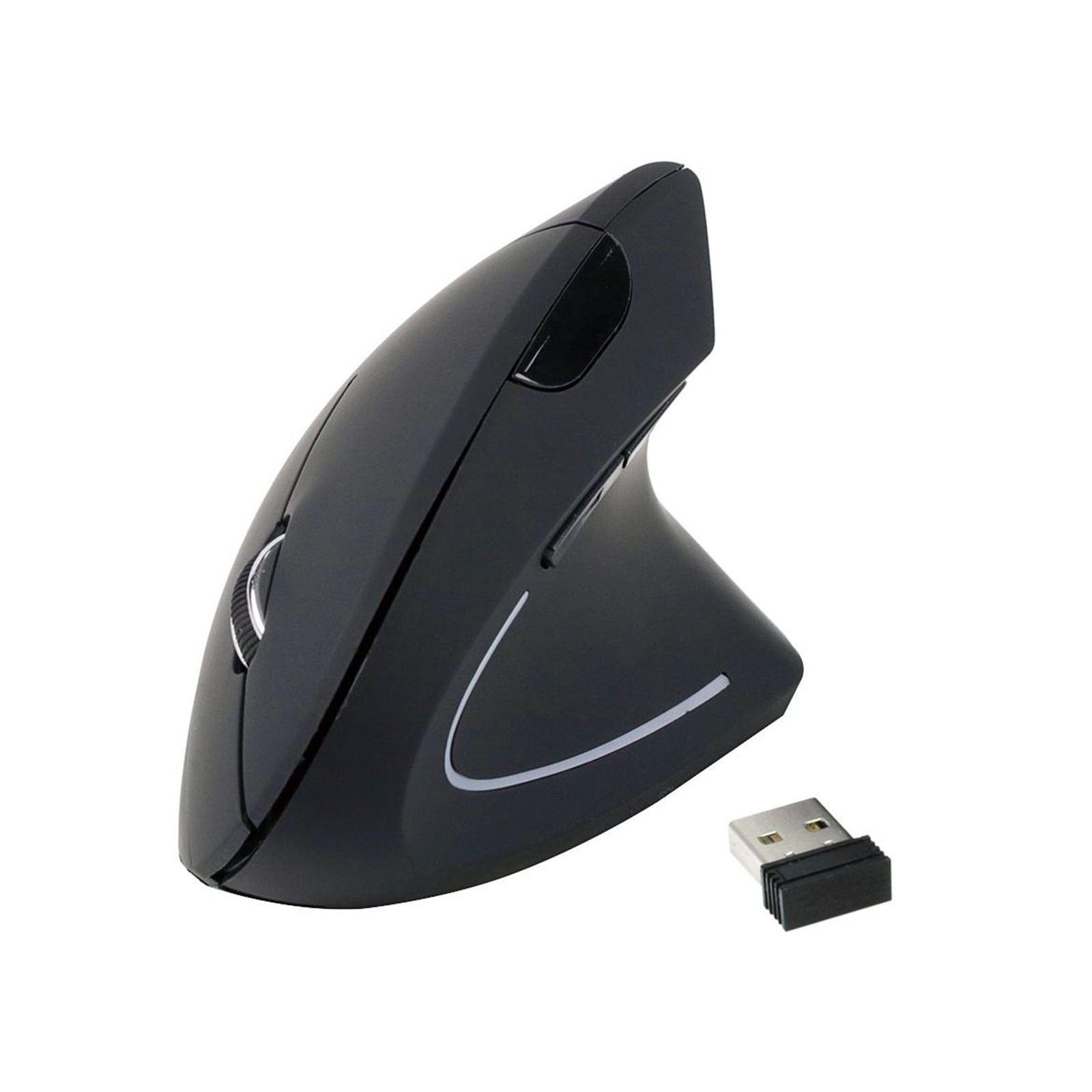 Mouse raton ergonomico equip optico wireless