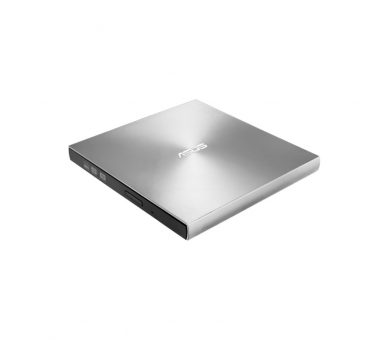 LECTOR GRABADOR CD DVD SLIM ASUS SDRW 08U9M U EXTERNO PLATA