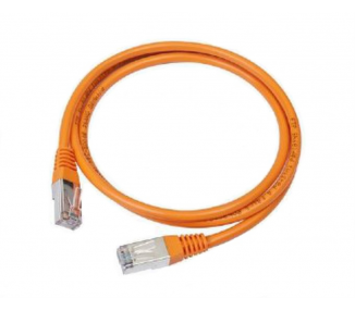 Cable CAT5E UTP moldeado 05m Naranja