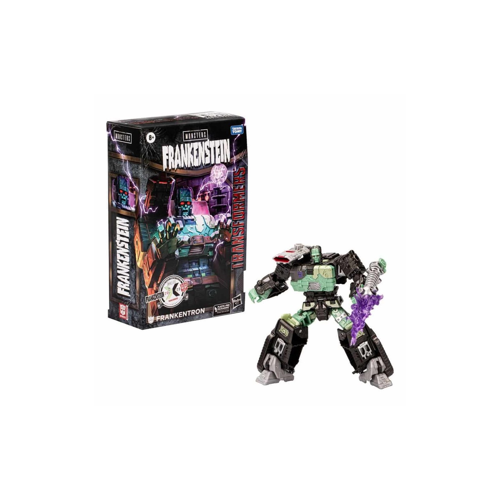 Figura hasbro transformers universal monsters frankenstein