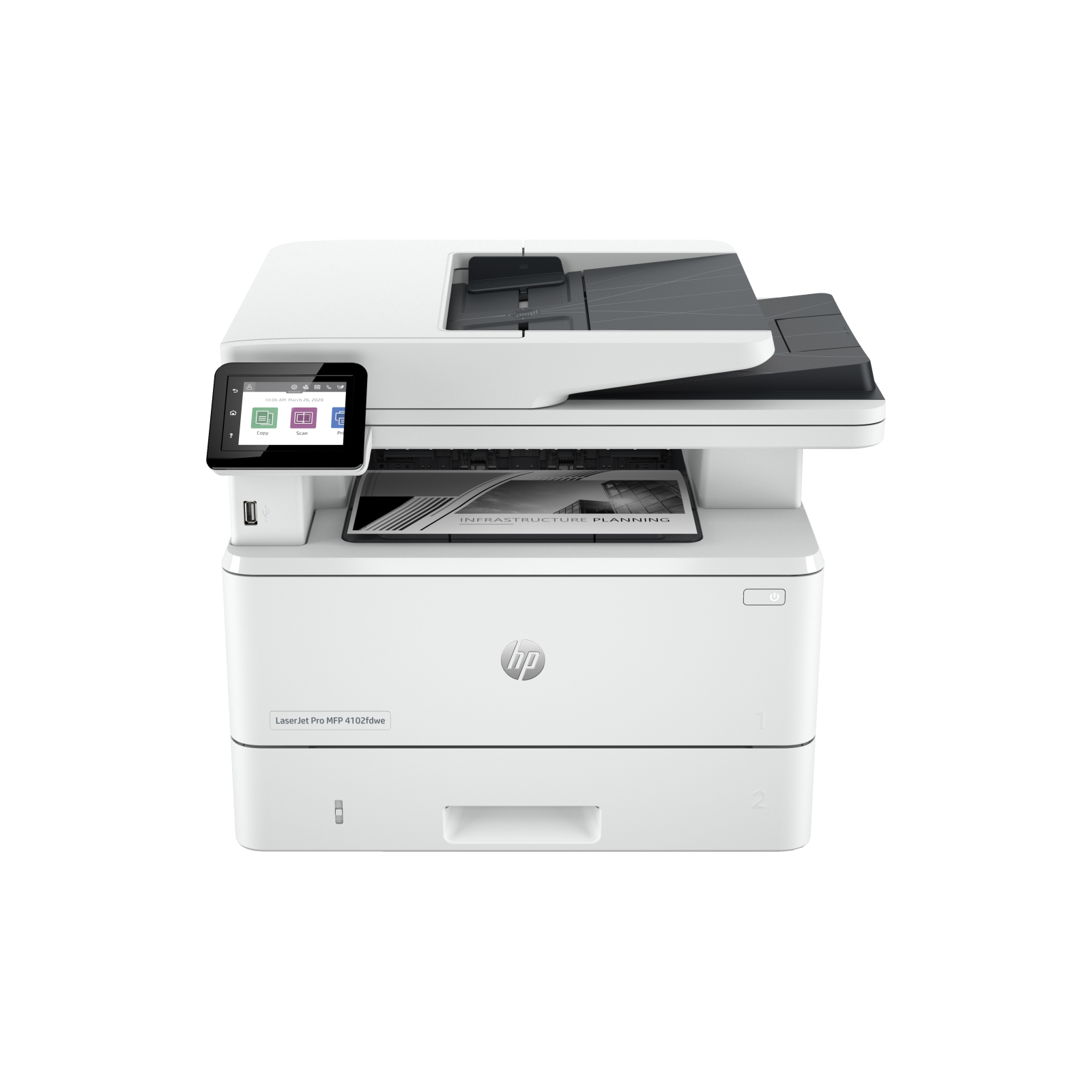 IMPRESORA HP LASERJET PRO MFP 4102FDWE MULTIFUNCION MONOCROMO