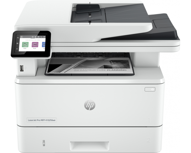 IMPRESORA HP LASERJET PRO MFP 4102FDWE MULTIFUNCION MONOCROMO